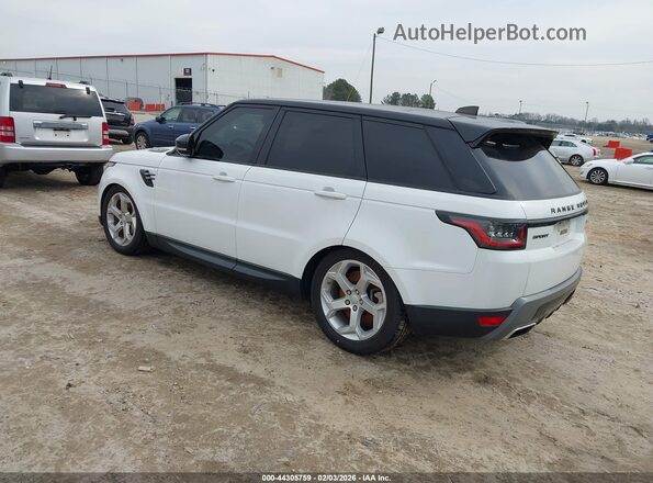 SALWG2RV4JA192382 2018 LAND ROVER RANGE ROVER SPORT White Tył lewy