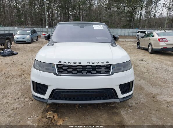 SALWG2RV4JA192382 2018 LAND ROVER RANGE ROVER SPORT White Widok zestawu wskaźników