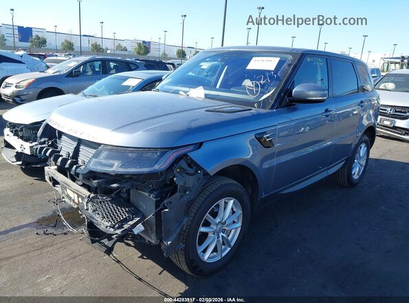 SALWG2SU8MA780534 2021 LAND ROVER RANGE ROVER SPORT Blue Передня ліва чверть
