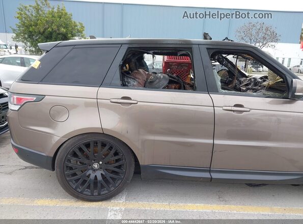SALWG2VF8GA648648 2016 LAND ROVER RANGE ROVER SPORT Dark Brown Դիմացի տեսք