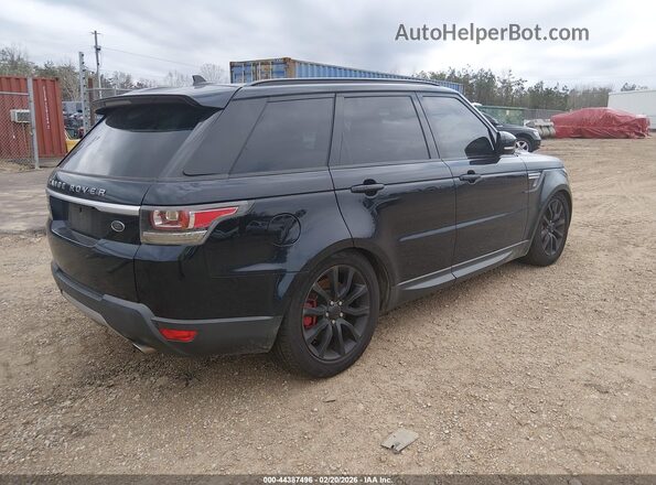 SALWR2EF9GA596411 2016 LAND ROVER RANGE ROVER SPORT Черный Задняя правая четверть
