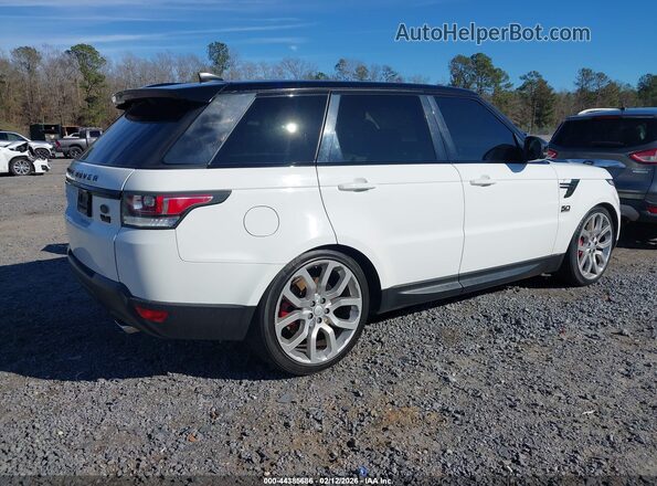 SALWR2FE0HA151594 2017 LAND ROVER RANGE ROVER SPORT White Rear right