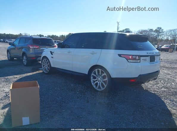 SALWR2FE0HA151594 2017 LAND ROVER RANGE ROVER SPORT White Rear left