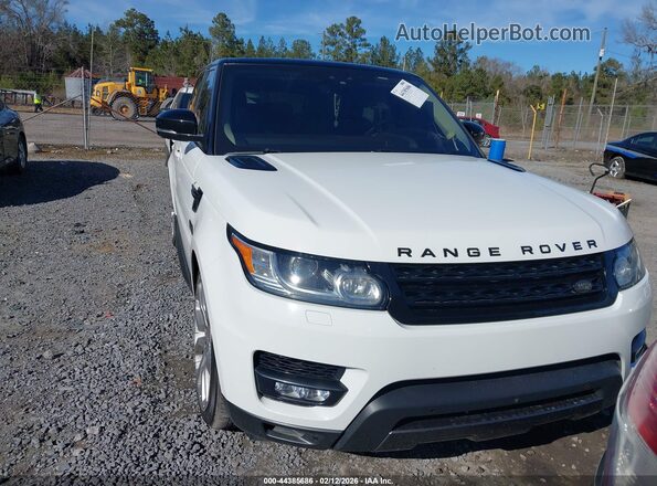 SALWR2FE0HA151594 2017 LAND ROVER RANGE ROVER SPORT White Dashboard view
