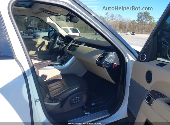 SALWR2FE0HA151594 2017 LAND ROVER RANGE ROVER SPORT White Front interior view