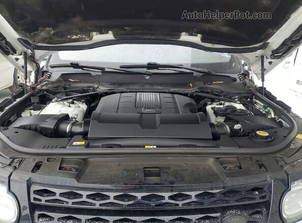SALWR2FE6HA168321 2017 LAND ROVER RANGE Белый Вид подкапотного пространства
