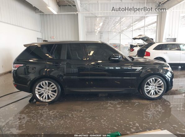 SALWR2FV1HA174396 2017 LAND ROVER RANGE ROVER SPORT Black უკანა სალონის ხედი