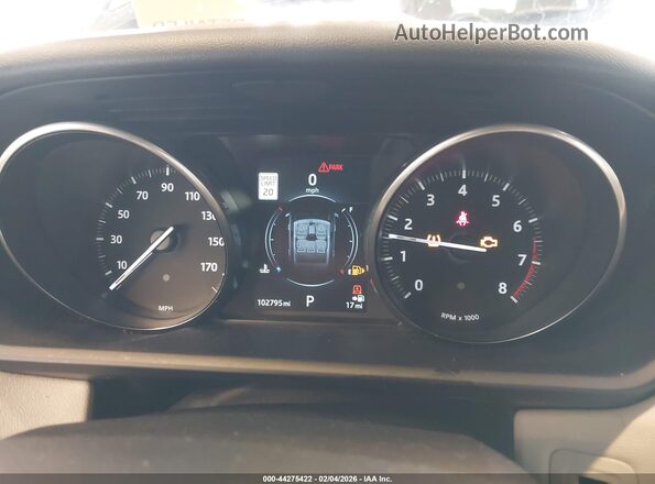 SALWR2FV1HA174396 2017 LAND ROVER RANGE ROVER SPORT Black უკანა სავარძლების ხედი