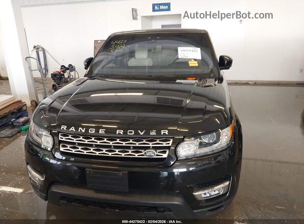 SALWR2FV1HA174396 2017 LAND ROVER RANGE ROVER SPORT Black წინა ხედი