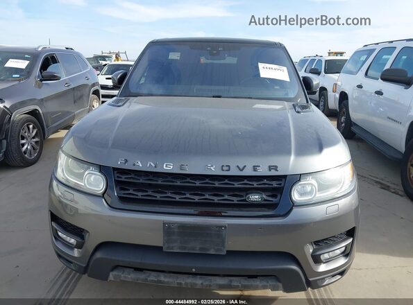 SALWR2FV7HA687295 2017 LAND ROVER RANGE ROVER SPORT Gray ხელსაწყოთა პანელის ხედი