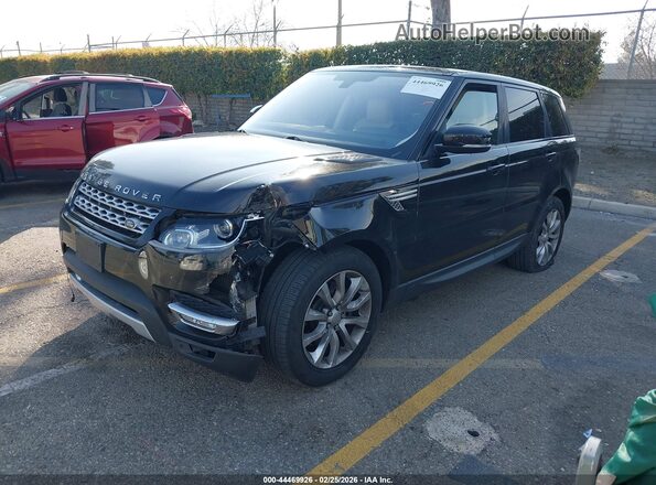 SALWR2KF7GA649157 2016 LAND ROVER RANGE ROVER SPORT Black Przód lewy