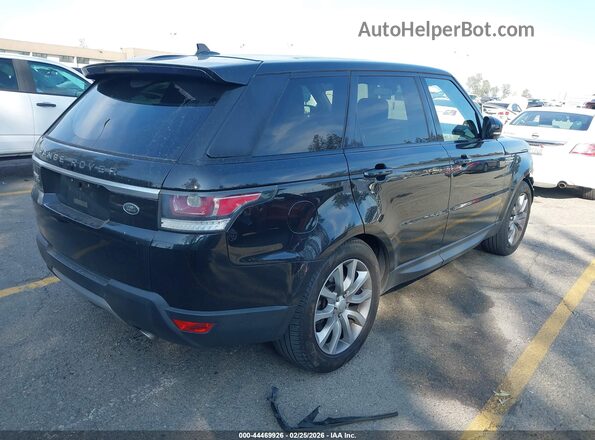 SALWR2KF7GA649157 2016 LAND ROVER RANGE ROVER SPORT Black Tył prawy
