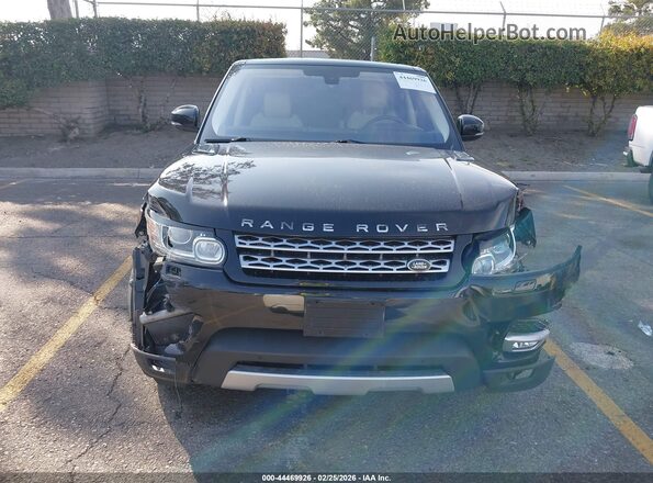 SALWR2KF7GA649157 2016 LAND ROVER RANGE ROVER SPORT Black Widok zestawu wskaźników