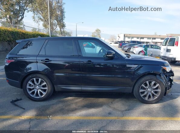 SALWR2KF7GA649157 2016 LAND ROVER RANGE ROVER SPORT Black Widok wnętrza z tyłu