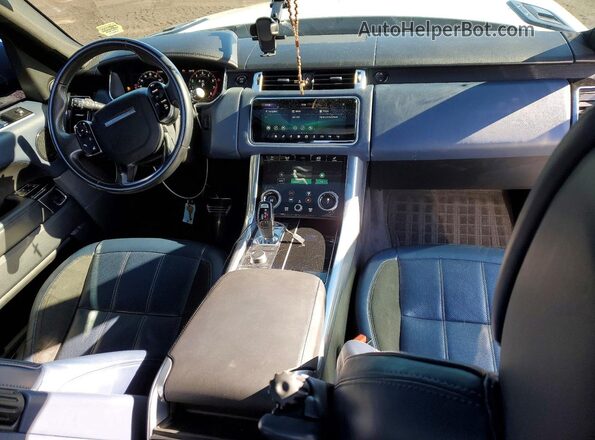 SALWR2RE1KA816473 2019 LAND ROVER RANGE Белый Вид панели приборов