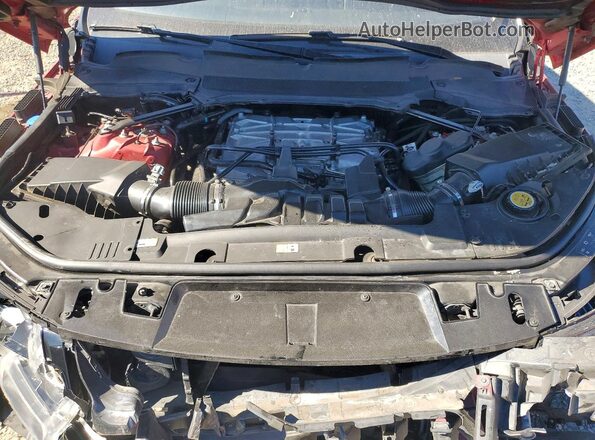 SALWR2RE8JA187809 2018 LAND ROVER RANGE Red ძრავის განყოფილების ხედი