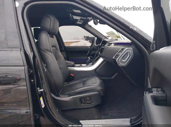 SALWR2RU0KA875800 2019 LAND ROVER RANGE ROVER SPORT Black Front interior view