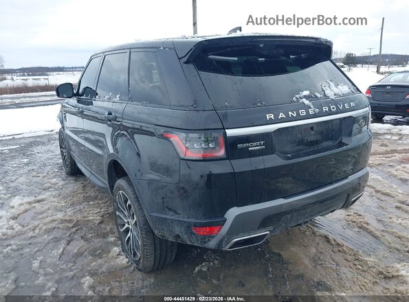 SALWR2RU0KA875800 2019 LAND ROVER RANGE ROVER SPORT Black Rear left