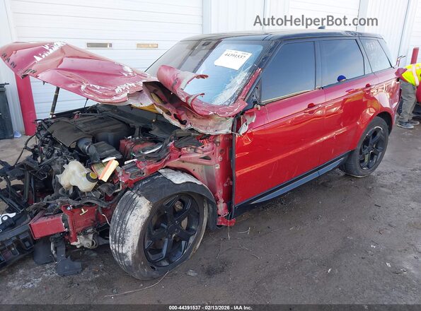 SALWR2RV4JA808656 2018 LAND ROVER RANGE ROVER SPORT Красный 