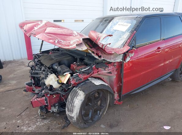 SALWR2RV4JA808656 2018 LAND ROVER RANGE ROVER SPORT Красный 