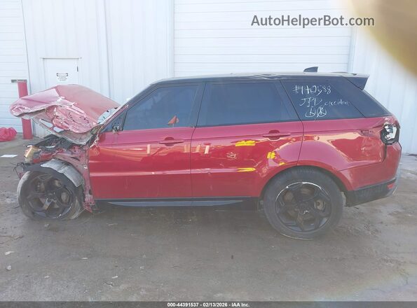 SALWR2RV4JA808656 2018 LAND ROVER RANGE ROVER SPORT Красный 