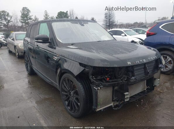 SALWR2RV5JA401655 2018 LAND ROVER RANGE ROVER SPORT Black Rear interior view