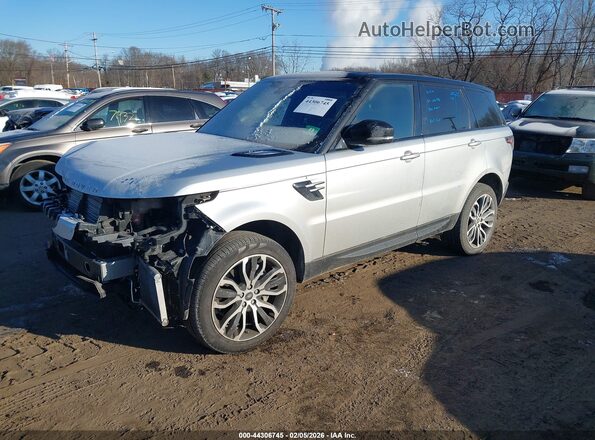 SALWR2RVXJA699264 2018 LAND ROVER RANGE ROVER SPORT Silver Առջևի ձախ երեք քառորդ տեսարան