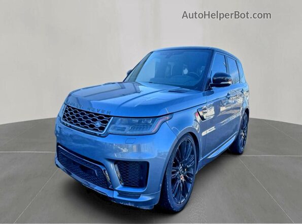 SALWR2RVXKA823843 2019 LAND ROVER RANGE ROVER Blue Trasero derecho