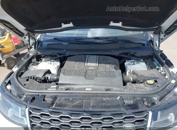 SALWR2RVXKA827908 2019 LAND ROVER RANGE ROVER SPORT White Widok z tyłu