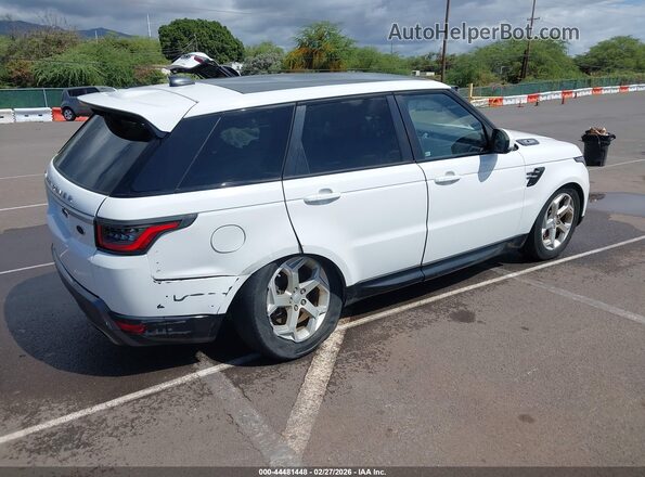 SALWR2RVXKA827908 2019 LAND ROVER RANGE ROVER SPORT White Tył prawy