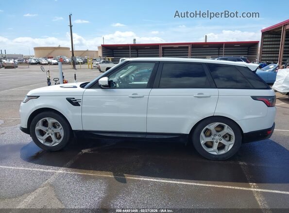 SALWR2RVXKA827908 2019 LAND ROVER RANGE ROVER SPORT White Widok wnętrza 360 stopni