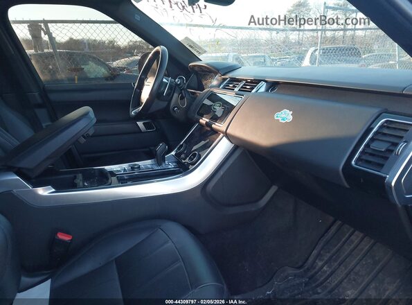 SALWR2SE7NA226535 2022 LAND ROVER RANGE ROVER SPORT Black წინა სალონის ხედი