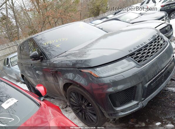 SALWR2SE7NA226535 2022 LAND ROVER RANGE ROVER SPORT Black უკანა სალონის ხედი