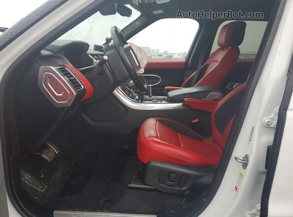 SALWR2SE7NA228690 2022 LAND ROVER RANGE White Front interior view