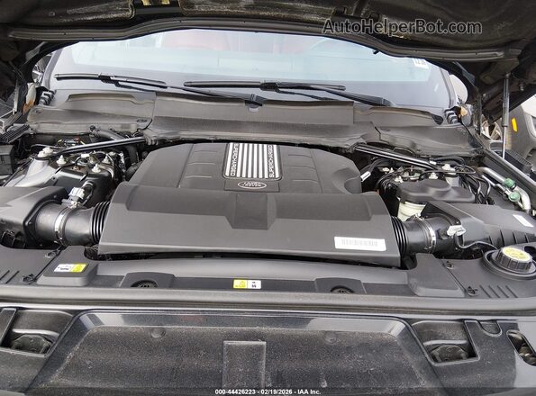 SALWR2SE8NA221019 2022 LAND ROVER RANGE ROVER SPORT Black Вид ззаду