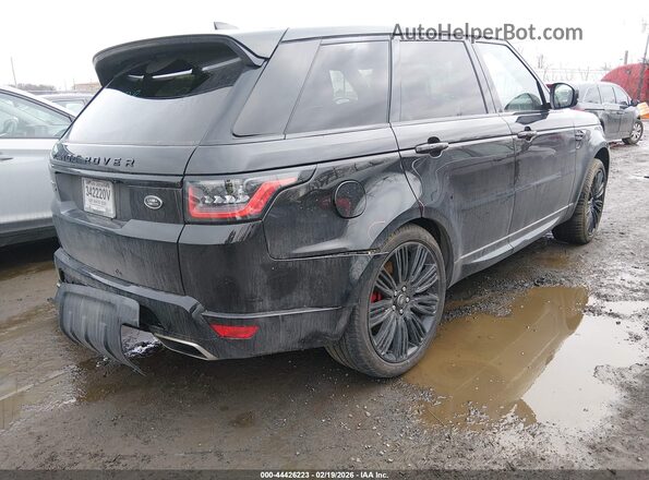 SALWR2SE8NA221019 2022 LAND ROVER RANGE ROVER SPORT Black Задня права чверть