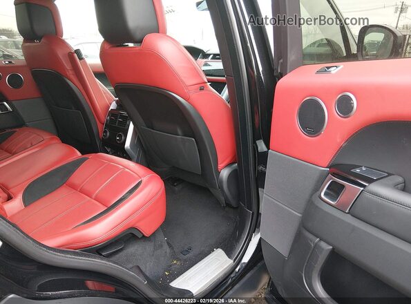 SALWR2SE8NA221019 2022 LAND ROVER RANGE ROVER SPORT Black Вид наклейки з VIN-кодом