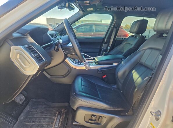 SALWR2SU2LA889130 2020 LAND ROVER RANGE Белый Вид салона спереди