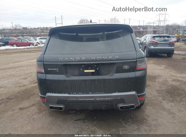 SALWR2SU4NA796418 2022 LAND ROVER RANGE ROVER SPORT Черный 