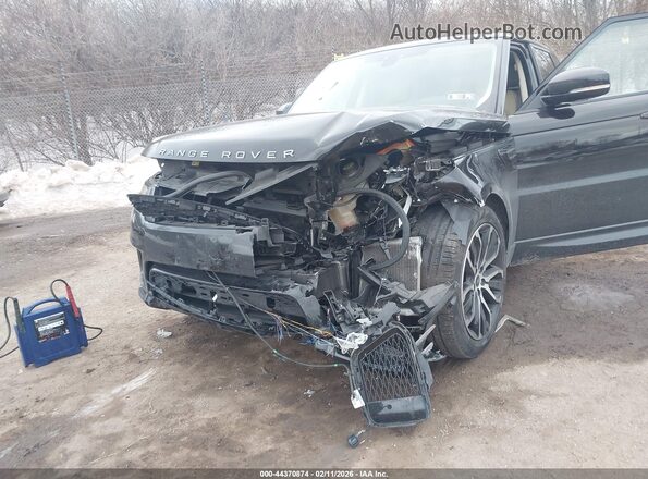 SALWR2SU4NA796418 2022 LAND ROVER RANGE ROVER SPORT Черный Вид спереди