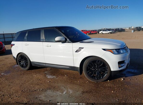 SALWR2VF0GA636102 2016 LAND ROVER RANGE ROVER SPORT White Rear interior view