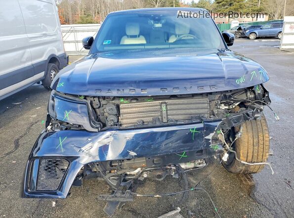 SALWS2RU1NA215273 2022 LAND ROVER RANGE Blue Դիմացի տեսք