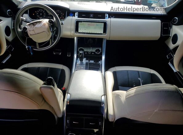 SALWS2RU1NA215273 2022 LAND ROVER RANGE Blue Առջևի վահանակի տեսք
