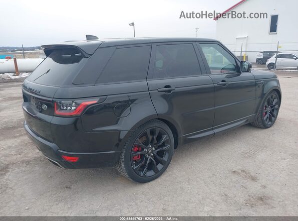 SALWS2RU3NA218501 2022 LAND ROVER RANGE ROVER SPORT Black Rear right
