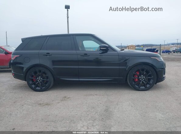 SALWS2RU3NA218501 2022 LAND ROVER RANGE ROVER SPORT Black Rear interior view