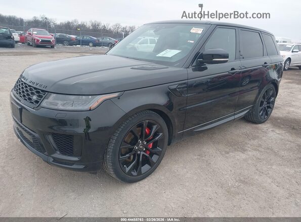 SALWS2RU3NA218501 2022 LAND ROVER RANGE ROVER SPORT Black Front left