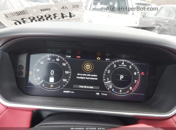 SALWS2SU4KA864961 2019 LAND ROVER RANGE ROVER SPORT Black 