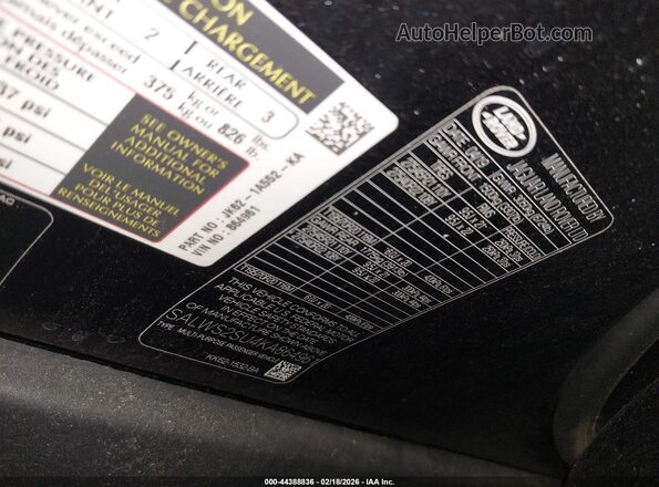 SALWS2SU4KA864961 2019 LAND ROVER RANGE ROVER SPORT Black 