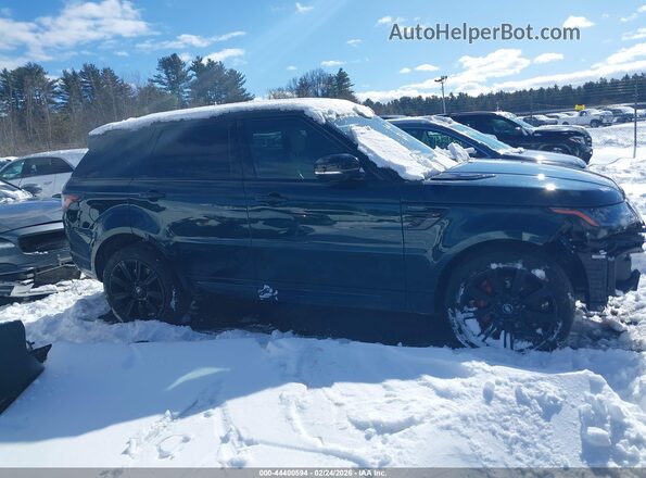 SALWV2SV5JA808557 2018 LAND ROVER RANGE ROVER SPORT Green Widok wnętrza 360 stopni