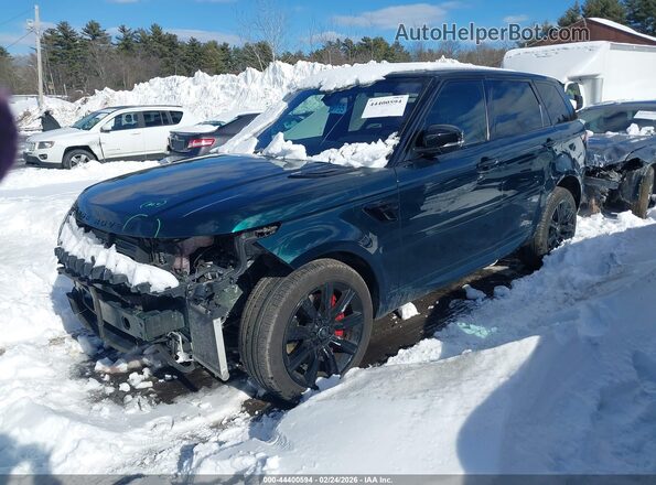 SALWV2SV5JA808557 2018 LAND ROVER RANGE ROVER SPORT Green Przód lewy